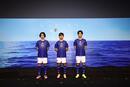 久保選手ら3選手が新ユニ姿を披露　JFA・アディダス「サッカー日本代表 2026」キャンペーン共同発表会